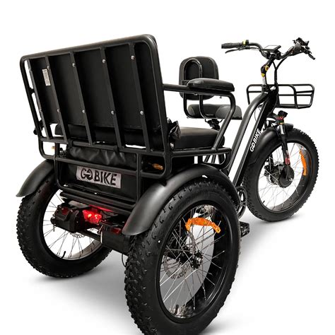 forte electric tricycle rear seat